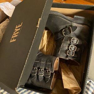 Frye Woman’s Veronica Belted Short Boot.